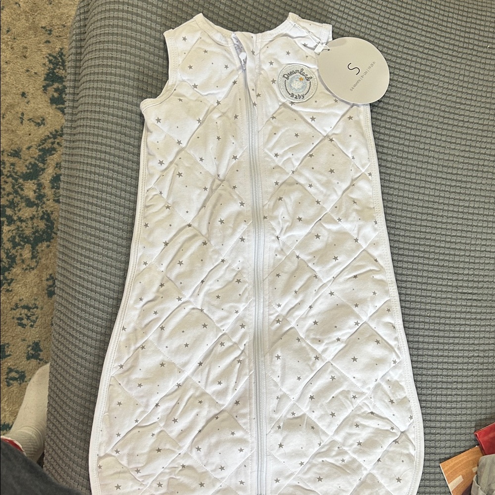 Dreamland weighted Sleeveless Star Print Baby Sleepsack